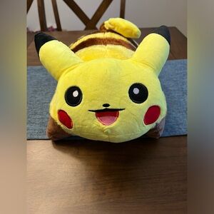Yellow Pikachu Plush Stuffed Animal - Kids Toy